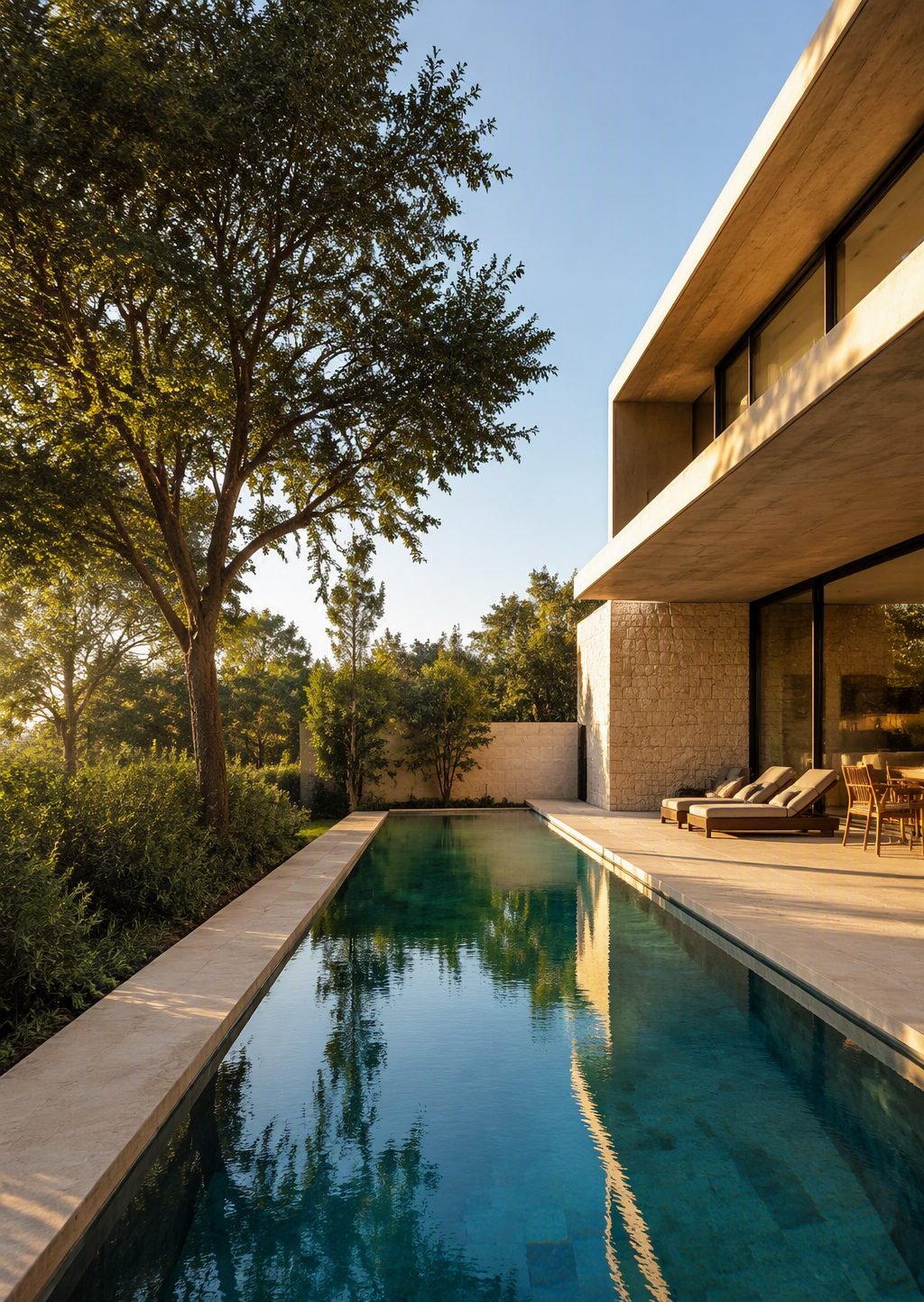 An in-ground pool mid-construction with steel and plumbing visible